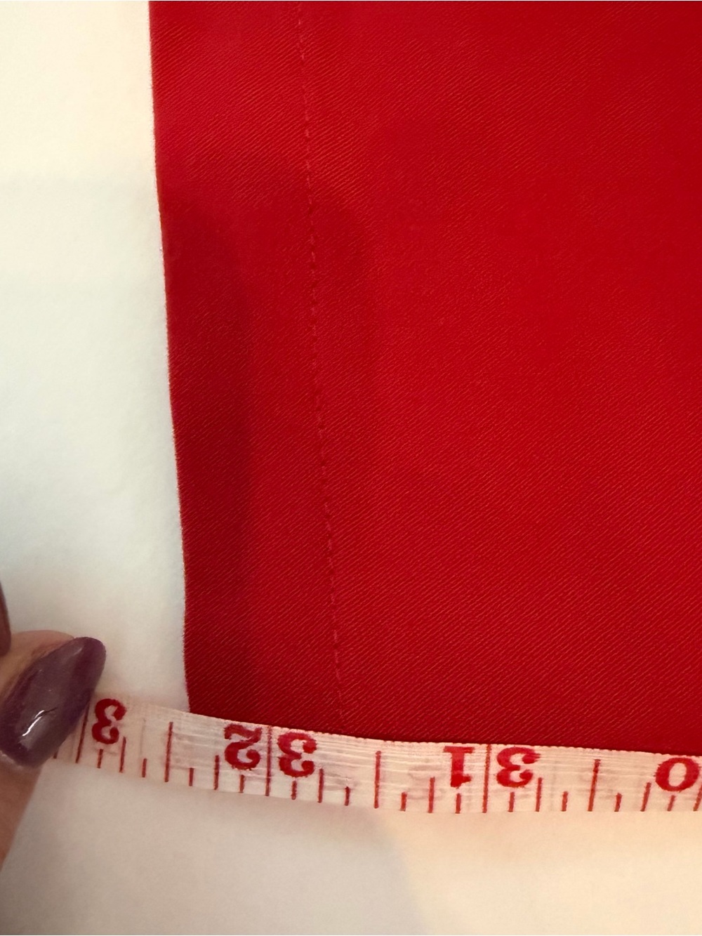 FIGS Technical Collection Red Slim Scrub Pants Size Small Tall S/T Workwear - Picture 9 of 9